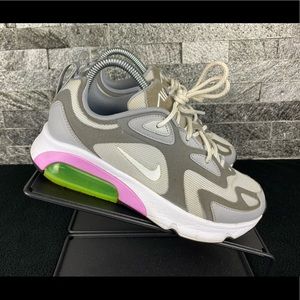 Nike Air Max 200 Pure Platinum/ Volt Shoes